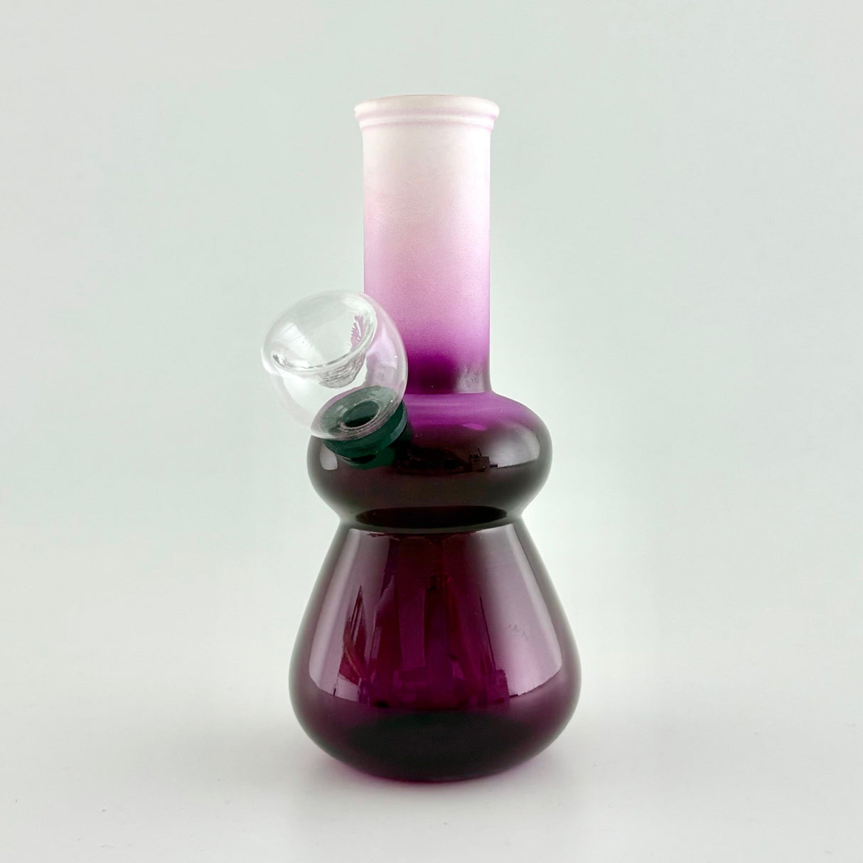 5" Mini Colour Water Pipe - 10 Assorted Colours Glass Bong Super Supplys Inc Magenta