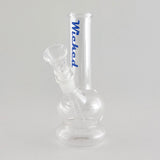 Wicked | 6" Water Pipe with Stem Glass Bong Super Supplys Inc Blue