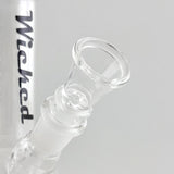 Wicked | 6" Water Pipe with Stem Glass Bong Super Supplys Inc