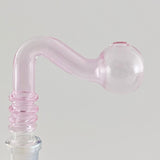 Glass Oil Burner Attachment - 2CT – 5 Assorted Colors - 2CT Bowl · Banger · Oil Burner Super Supplys Inc Pink