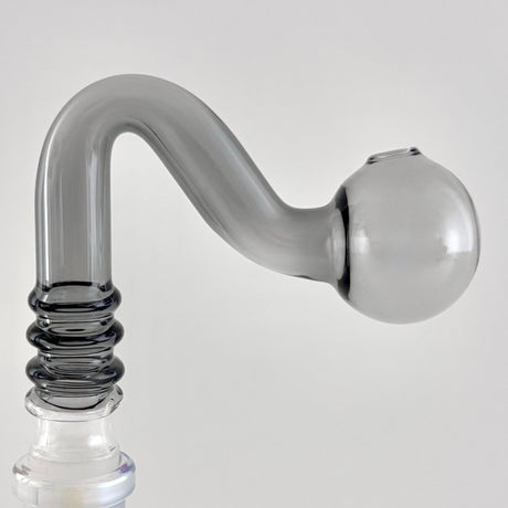 Glass Oil Burner Attachment - 2CT – 5 Assorted Colors - 2CT Bowl · Banger · Oil Burner Super Supplys Inc Grey