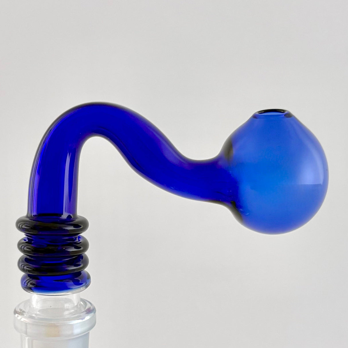 Glass Oil Burner Attachment - 2CT – 5 Assorted Colors - 2CT Bowl · Banger · Oil Burner Super Supplys Inc Blue