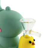 5" Silicone Dinosaur Water Pipe – Assorted Colors Resin · Silicone · Plastic Bong Super Supplys Inc