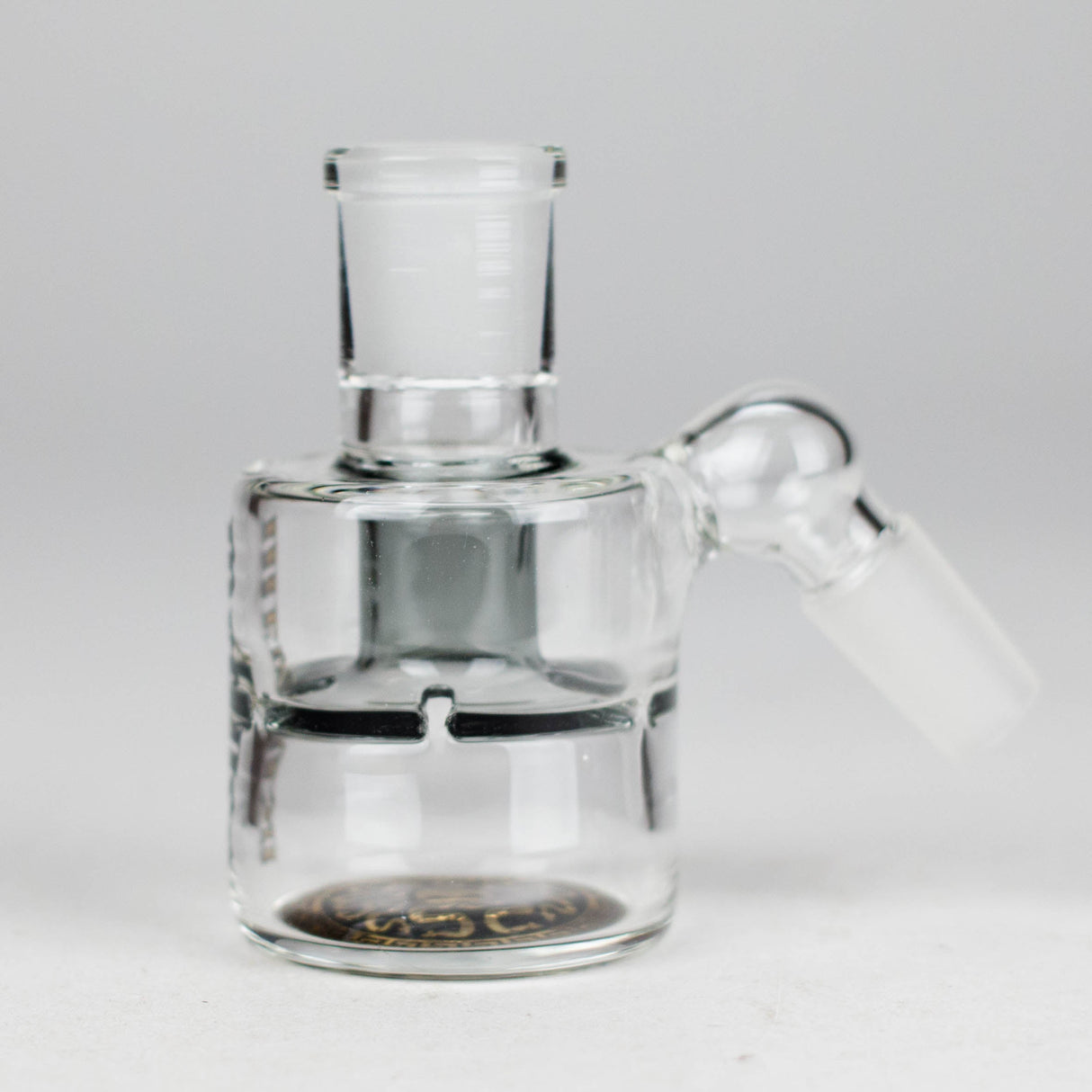 Medusa | 14mm Ash Catcher – 45° Angle for Cleaner, Smoother Hits Ashcatcher · Percolator · Filter · Mouthpiece Small Biz Distributors Black