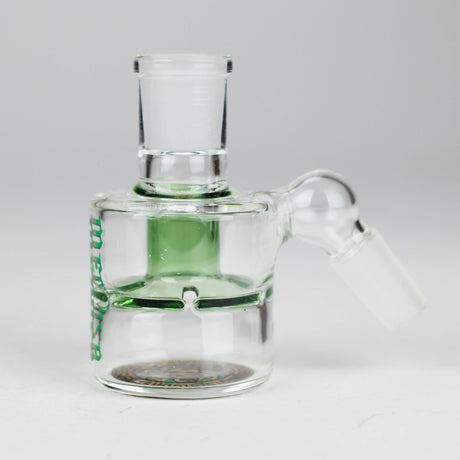 Medusa | 14mm Ash Catcher – 45° Angle for Cleaner, Smoother Hits Ashcatcher · Percolator · Filter · Mouthpiece Small Biz Distributors Green