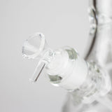 14" Glow-in-the-Dark Egyptian Design Beaker Bong – 7mm Thick Glass Bong Small Biz Distributors