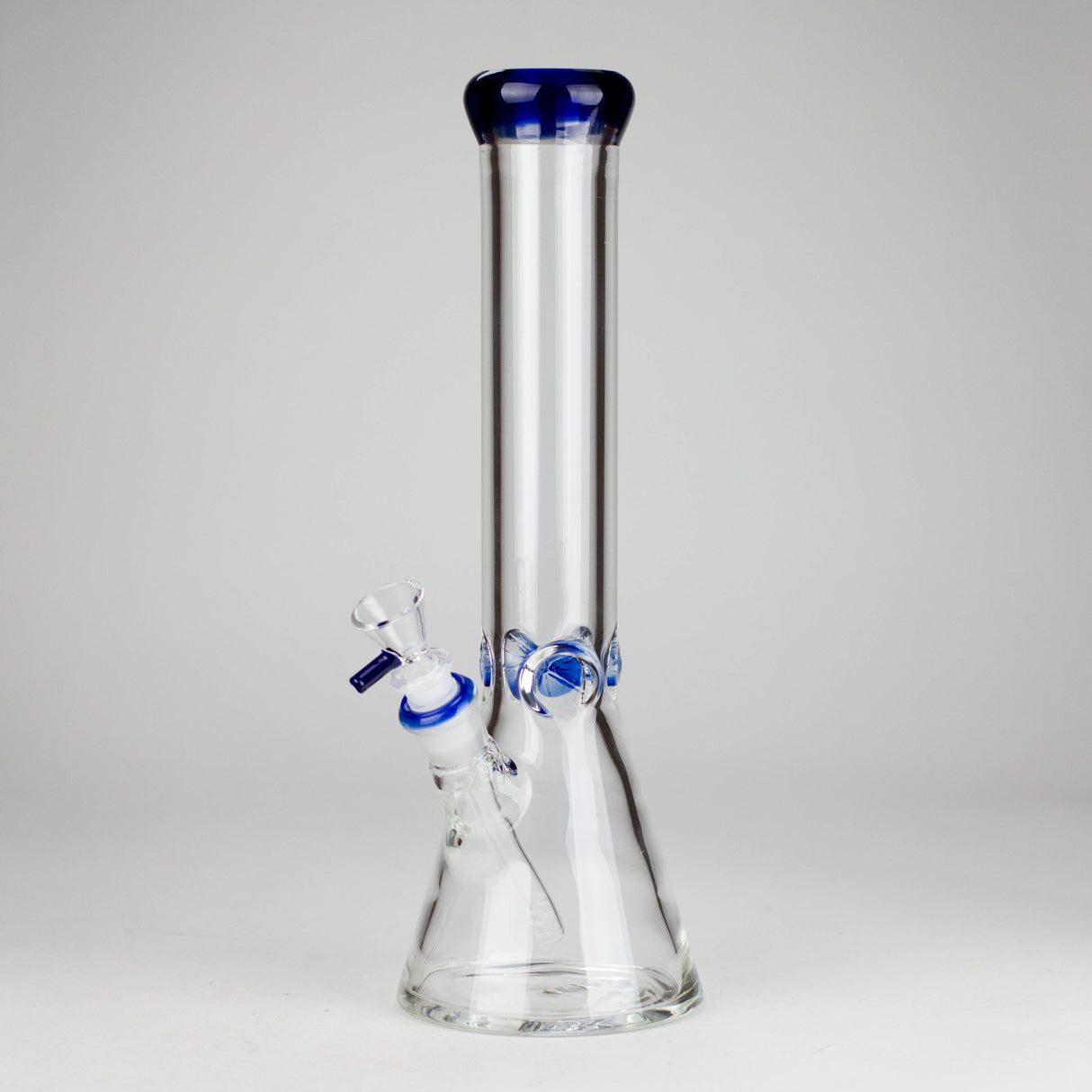 14" Thick: 7mm Heavy Base Beaker Glass Bong 5-Colors Glass Bong HALLO GLASS