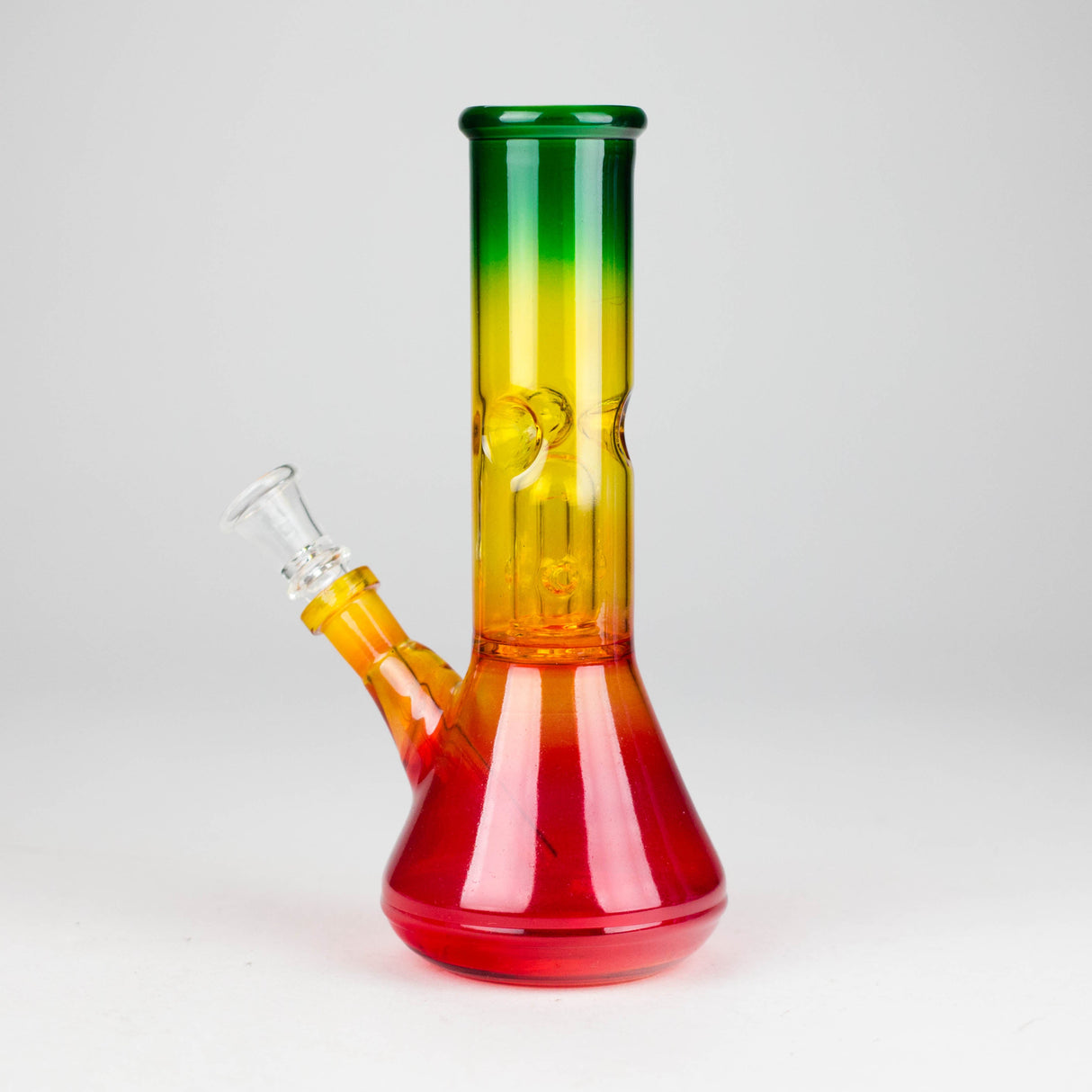 8" Percolator Bong, Mix Color Glass Bong HALLO GLASS