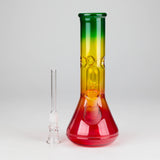 8" Percolator Bong, Mix Color Glass Bong HALLO GLASS
