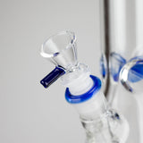 14" Thick: 7mm Heavy Base Beaker Glass Bong 5-Colors Glass Bong HALLO GLASS