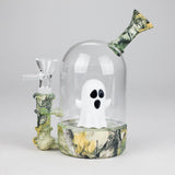 6" Ghost Rig Resin · Silicone · Plastic Bong JJ Distribution