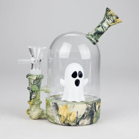 6" Ghost Rig Resin · Silicone · Plastic Bong JJ Distribution
