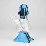 9" Rocket beaker water pipe Resin · Silicone · Plastic Bong JJ Distribution