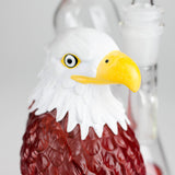 9" Eagle glass water bong