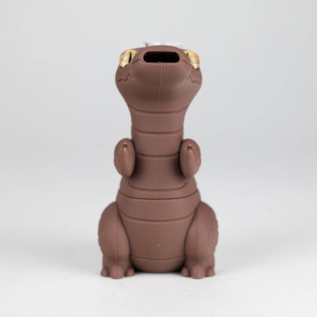 6" Crocodile water pipe Resin · Silicone · Plastic Bong JJ Distribution