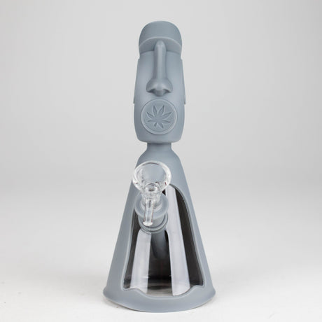8" Resurrected stone statue water pipe Resin · Silicone · Plastic Bong JJ Distribution