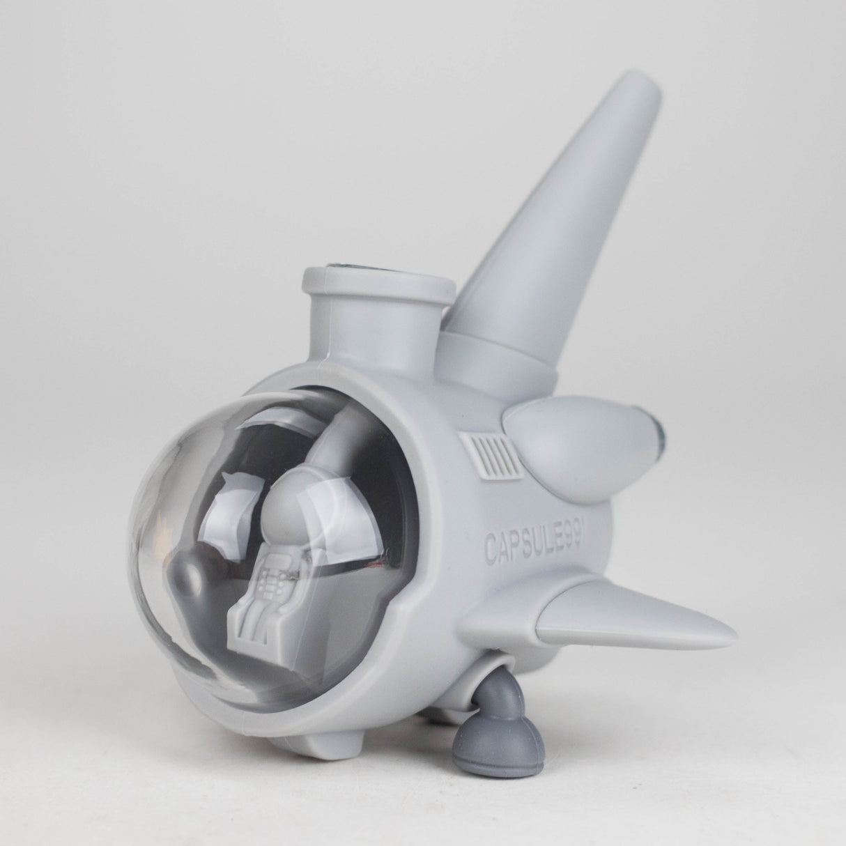 6" Bulma Capsule Water Pipe Resin · Silicone · Plastic Bong JJ Distribution