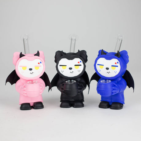 6" Devil water pipe Resin · Silicone · Plastic Bong JJ Distribution