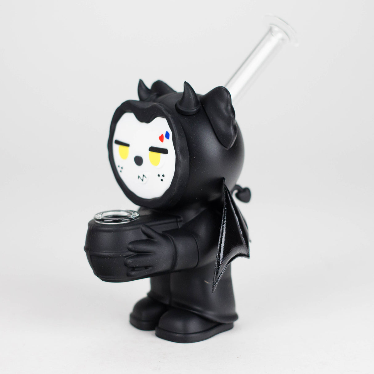 6" Devil water pipe Resin · Silicone · Plastic Bong JJ Distribution