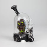 6" Waterwheel water pipe-Clown Resin · Silicone · Plastic Bong JJ Distribution