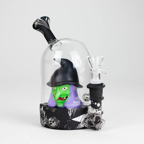 6" Waterwheel water pipe-Witch Resin · Silicone · Plastic Bong JJ Distribution