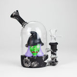 6" Waterwheel water pipe-Witch Resin · Silicone · Plastic Bong JJ Distribution