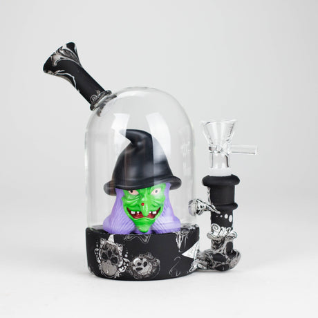6" Waterwheel water pipe-Witch Resin · Silicone · Plastic Bong JJ Distribution