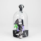 6" Waterwheel water pipe-Witch Resin · Silicone · Plastic Bong JJ Distribution