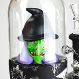 6" Waterwheel water pipe-Witch Resin · Silicone · Plastic Bong JJ Distribution