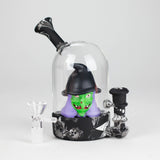 6" Waterwheel water pipe-Witch Resin · Silicone · Plastic Bong JJ Distribution