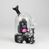 6" Waterwheel water pipe-Zombie Resin · Silicone · Plastic Bong JJ Distribution