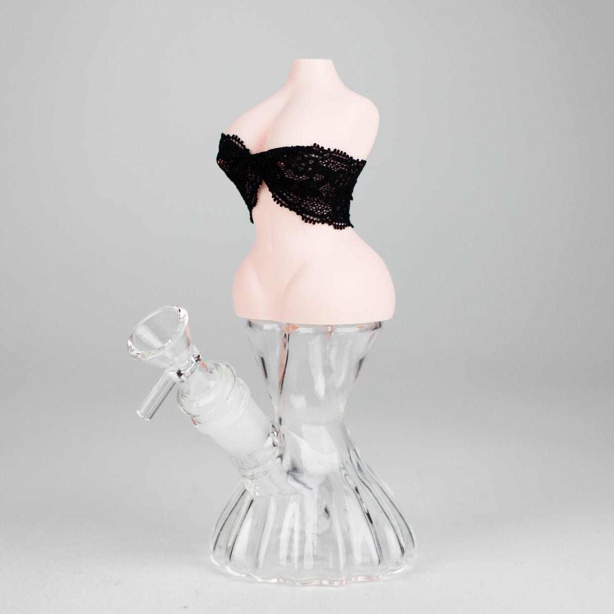 8" Glamourous water pipe Resin · Silicone · Plastic Bong JJ Distribution