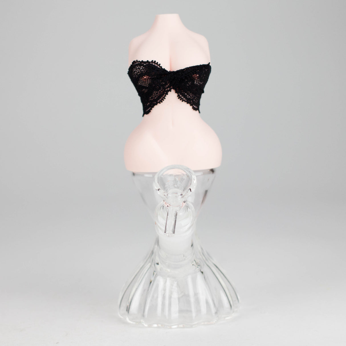 8" Glamourous water pipe Resin · Silicone · Plastic Bong JJ Distribution