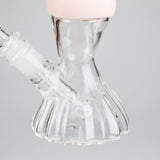 8" Glamourous water pipe Resin · Silicone · Plastic Bong JJ Distribution