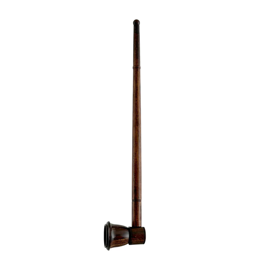 12" Wooden Pipe - Classic Long-Style Design Wooden Pipe Super Supplys Inc