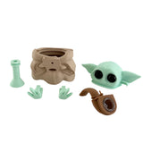 6" Baby Alien Silicone Water Pipe Resin · Silicone · Plastic Bong Super Supplys Inc