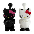 6" Silicone Kitty Water Pipe – Assorted Colors Resin · Silicone · Plastic Bong Super Supplys Inc