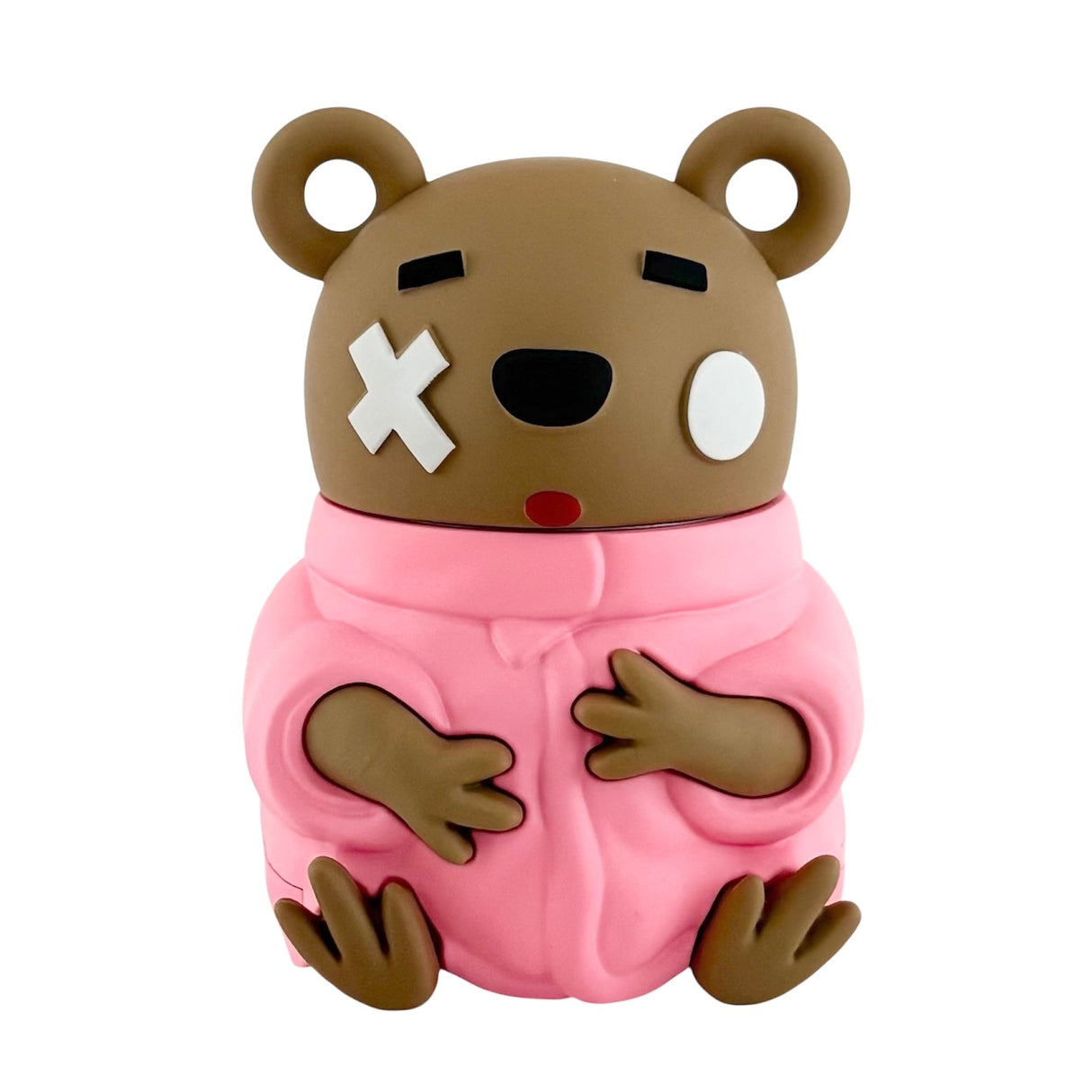 Street-Style Bear Herb Grinders – Assorted Colors-6CT DisplayPack Super Supplys Inc