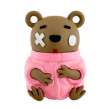 Street-Style Bear Herb Grinders – Assorted Colors-6CT DisplayPack Super Supplys Inc