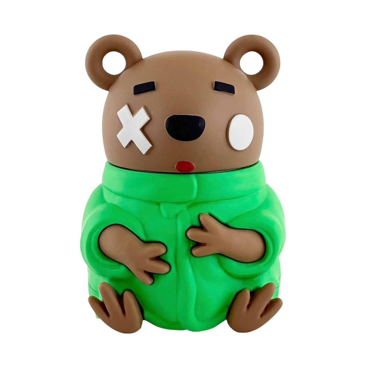 Street-Style Bear Herb Grinders – Assorted Colors-6CT DisplayPack Super Supplys Inc