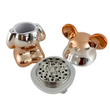 3-Piece Bear Design Metal Grinder – Assorted Colors Displaypack Super Supplys Inc