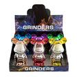 3-Piece Bear Design Metal Grinder – Assorted Colors Displaypack Super Supplys Inc