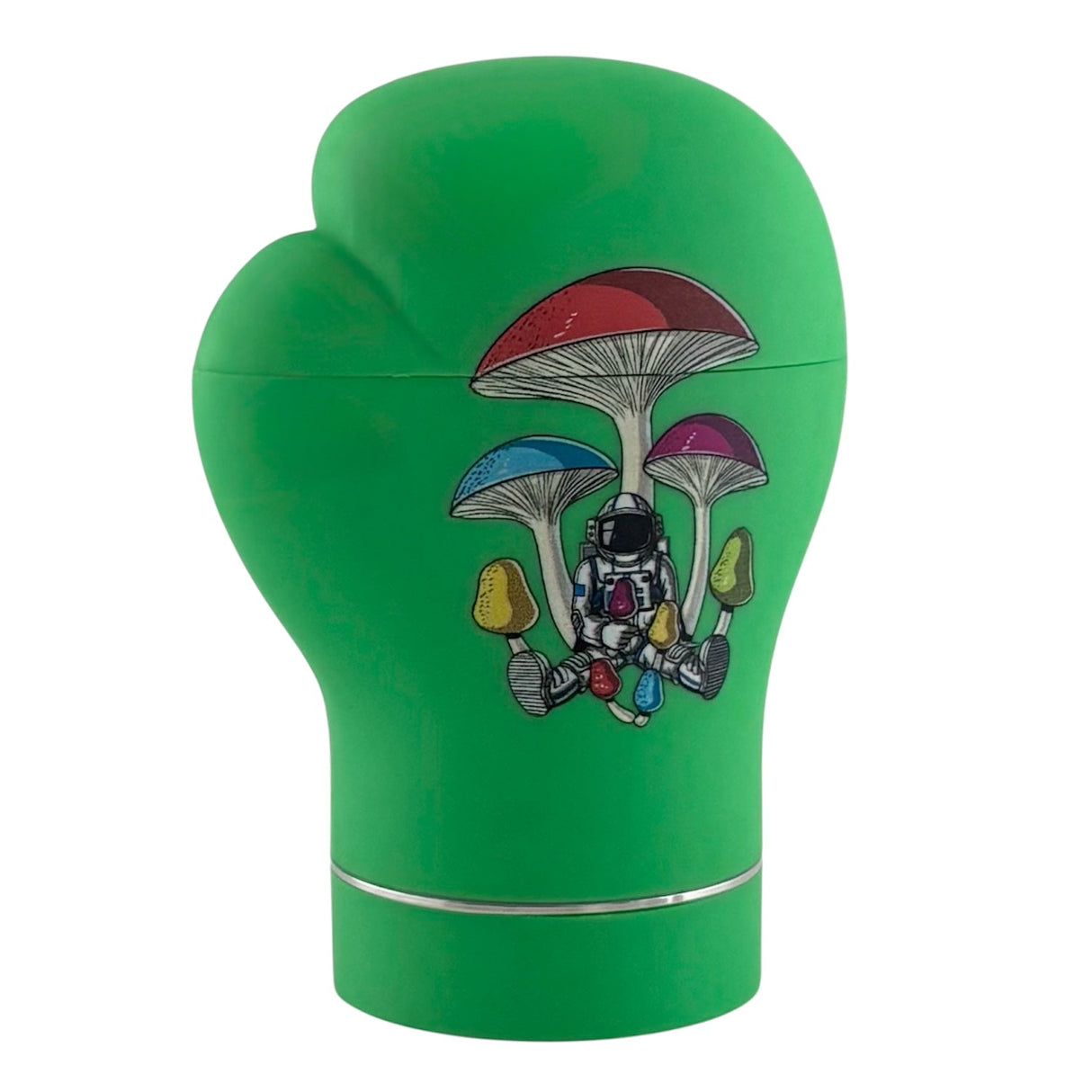 4-Piece Mushroom Boxing Glove Shaped Grinder – Assorted Colors Displaypack Super Supplys Inc