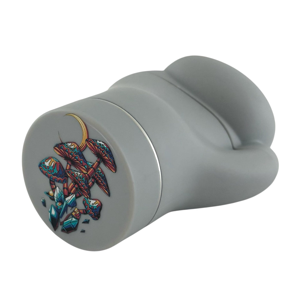 4-Piece Mushroom Boxing Glove Shaped Grinder – Assorted Colors Displaypack Super Supplys Inc