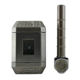 Hammer Style 4-Piece Metal Grinder with Built-In Pipe – Assorted Colors-6CT Displaypack Super Supplys Inc