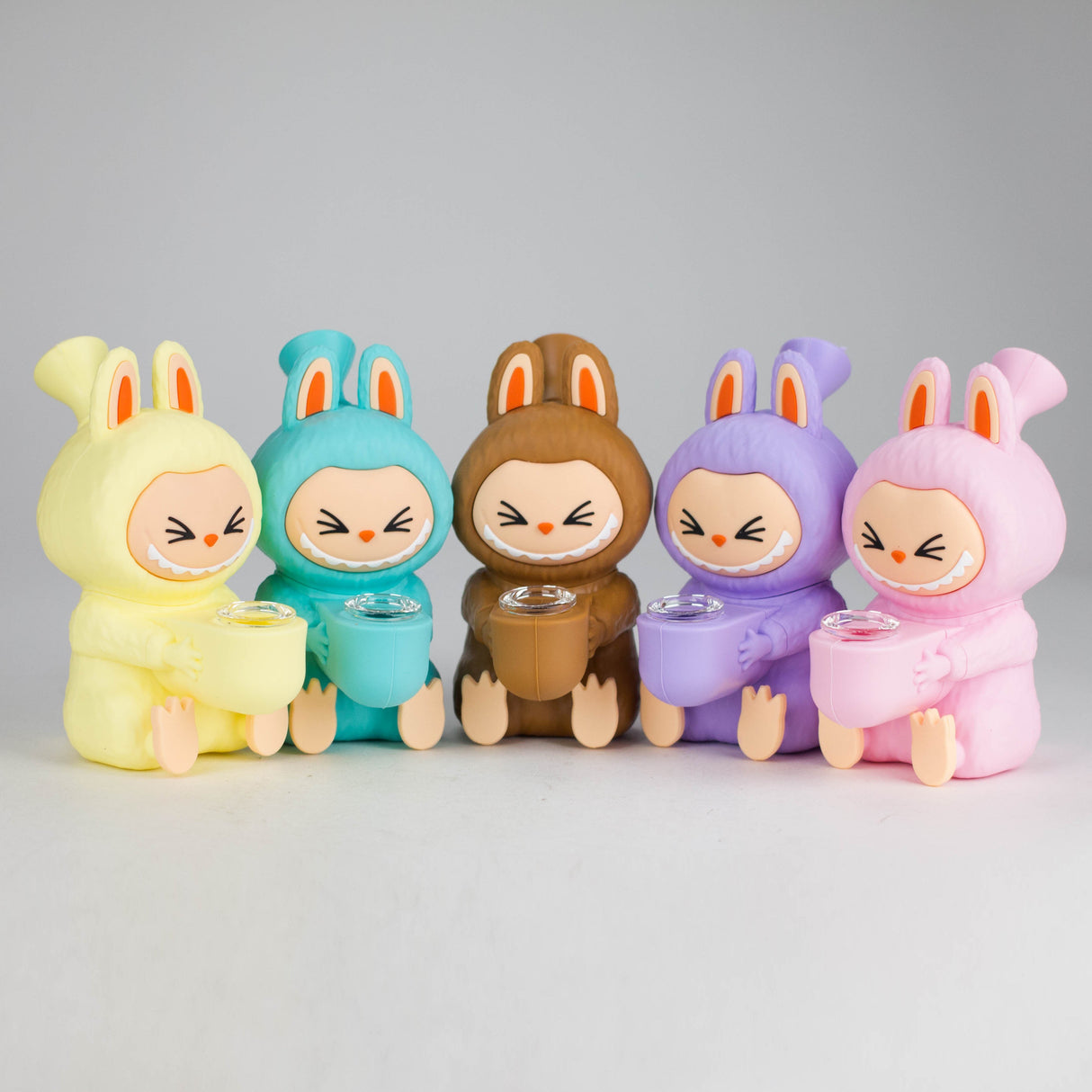 6" Popular Character Design Silicone Bong Silicone Bongs 777 Smoke