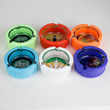 Glow-in-the-Dark Premium Glass Ashtray – Box of 6 Glass Ashtray 777 Smoke