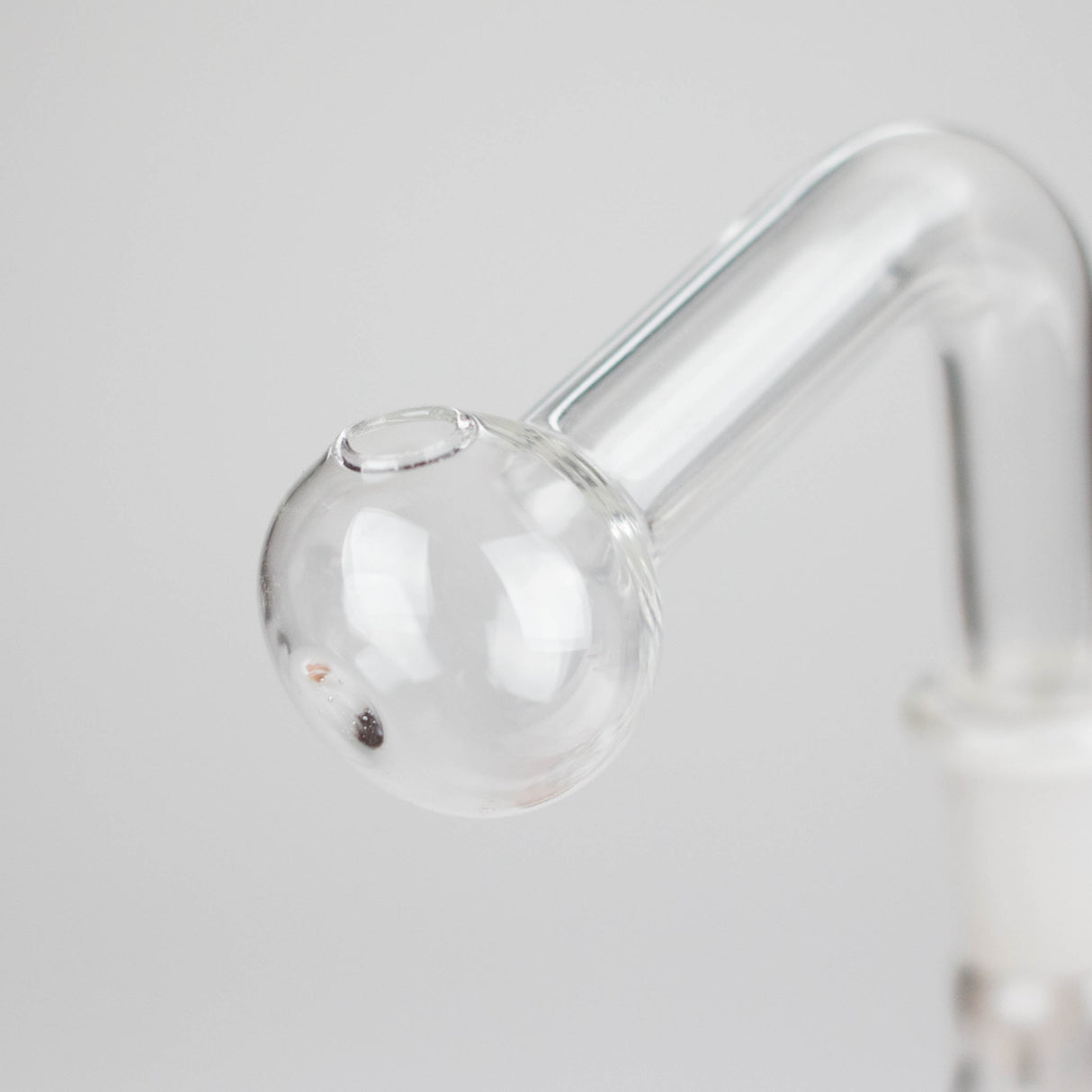 6" Snooper Double Ball Clear Bong Glass Bong HALLO GLASS