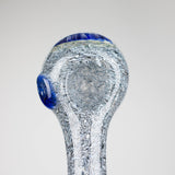 (2pc Set) 5" Sunflower Heavy Designer Peanut Glass Pipe HALLO GLASS