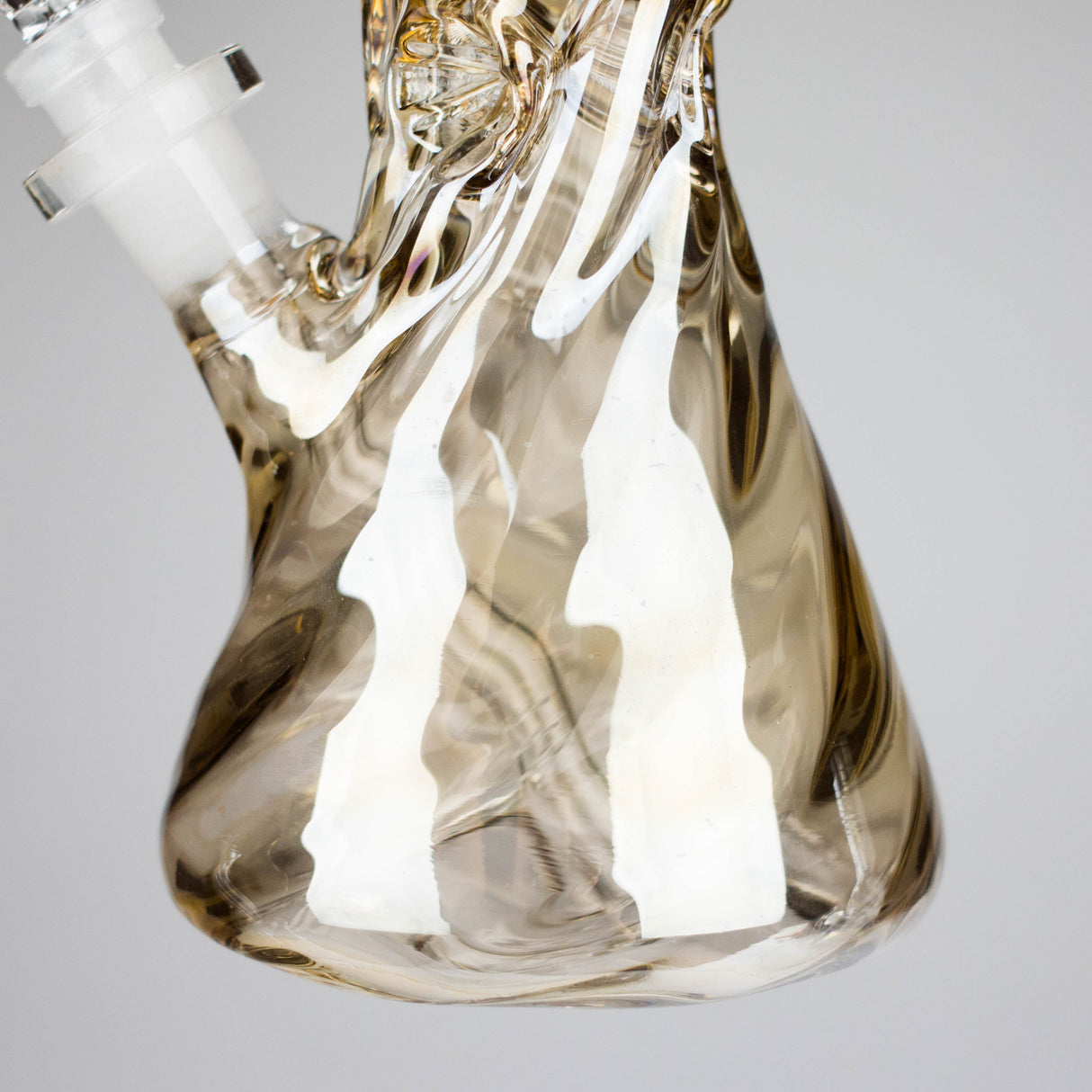 10" Twist Heavy Beaker Bong Glossy Glass Bong HALLO GLASS